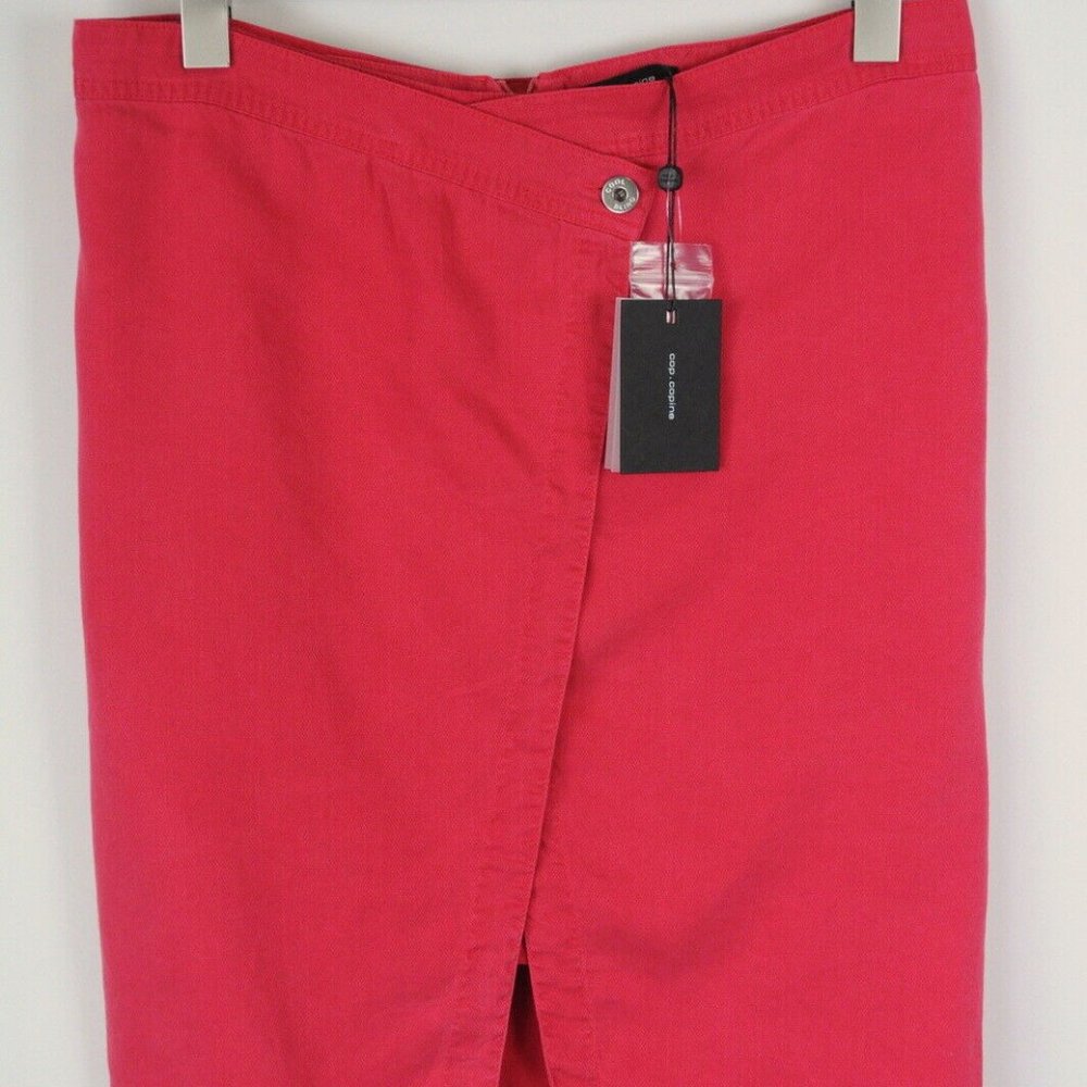 Cop Copine Skirt with overlapping layers Rouge Size (EU) 38, US 6 New